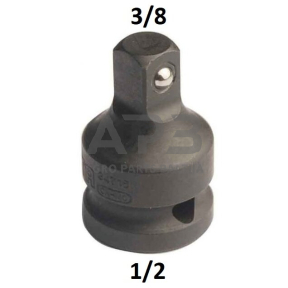 Adapteris smūginis 1/2"(F) - 3/8"(M)