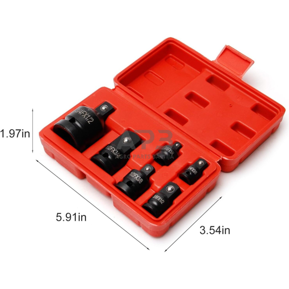 Adapterių smūginių rinkinys 6vnt. 5