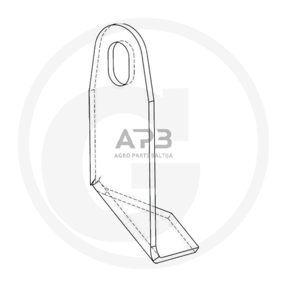 Aeravimo peilis Wiedenmann Super 500, Super 600, 1230375 1