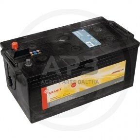 Akumuliatorius traktoriui Granit Endurance Line 12 V / 225 Ah 518 x 276 x 242 mm 9973022, 82015117, GB73011SHD, GP230, 688679