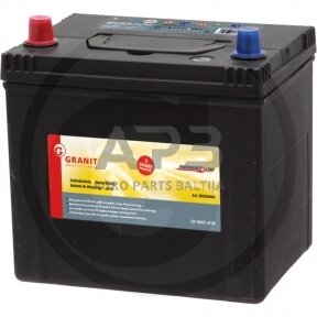 Akumuliatorius traktoriui Granit Endurance Line 12 V / 60 Ah 232 x 173 x 225 mm 00580-56069, 0058056069