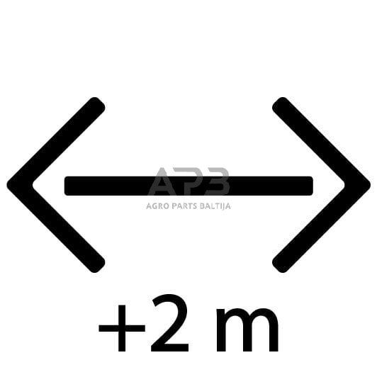 Aliuminė užvažiavimo rampa tiesi 3,5 metro 5540 kg M1353541L 3