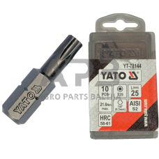 Antgalis TORX 1/4" (6.3mm), T25 x25mmL 10vnt.