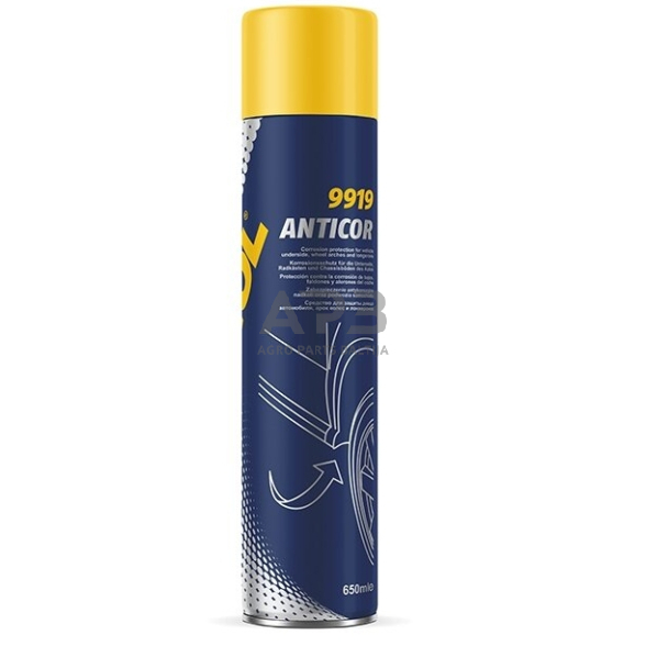 Antikorozinis purškiamas gruntas Anticor MANNOL 650ml