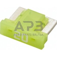 Automobilio saugiklis Mini 20A, 8.4mm 5x Hella 8JS728596332