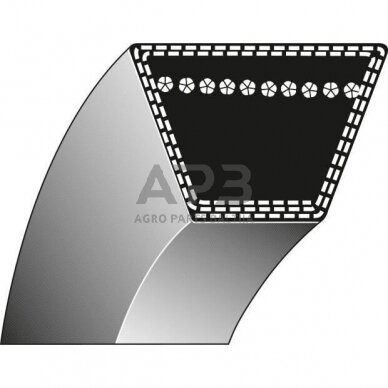 Savaeigės žoliapjovės diržas Honda Z36 10x925mm Li, 10x963mm La HRB 215 SXA, HRB 215 K1 SXA, HRB 215 K3 SDA, HRB 215 K3 SXA, HRM 215 SXA, HRM 215 K1 SDA, HRM 215 K1 SXA, HRM 215 K2 SDA, HRM 215 K2 SXA, HRM 215 K3 SDA, HRM 215 K3 SXA, 22431-VE2-801, 22431V