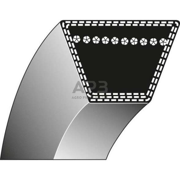 Sodo traktoriuko diržas Stiga 13x840mm La Park 123, Park 320, Park 320 G, Park 320 M, Park 320 MW, Park 320 W, Park 340 GX, Park MWX,Park 340 MX, Park 340 PWX, Park 340 PX, Park 340 X, Park 416 P VM, Park 420, Park 420 LM, Park 420P, Park 520 DP