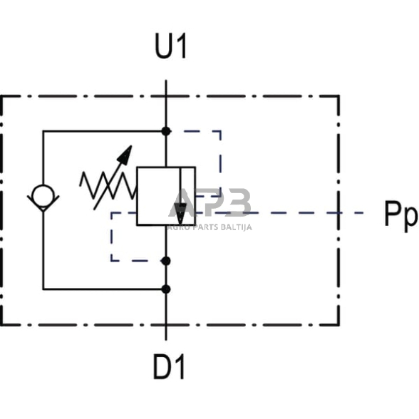 Balansavimo vožtuvas N1116 3/8 G5P4, VOSLP05001ST 1