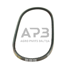 Betono pjaustyklės dantytas diržas Makita DPC7301 9,5x813 mm La