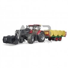 Bruder traktorius su frontaliniu krautuvu Case IH Optum 300CVX, 03198