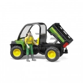 Bruder visureigis John Deere Gator XUV 855D su vairuotoju, 02490