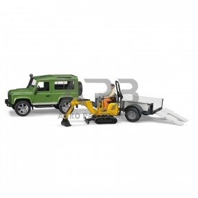 Bruder Land Rover Defender visureigis, 02593