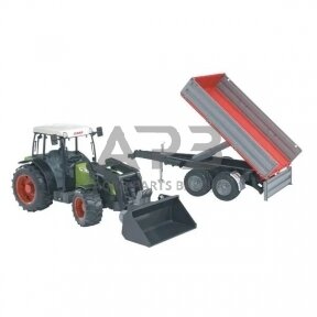 Bruder traktorius su priekaba Claas Nectis 267 F, 02112