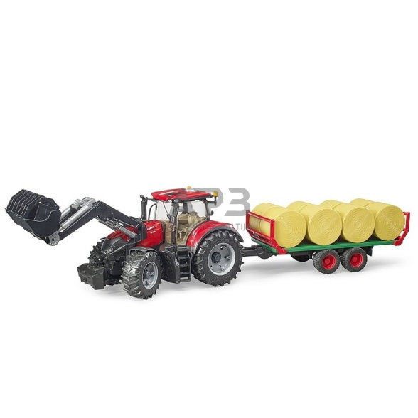 Bruder traktorius su frontaliniu krautuvu Case IH Optum 300CVX, 03198