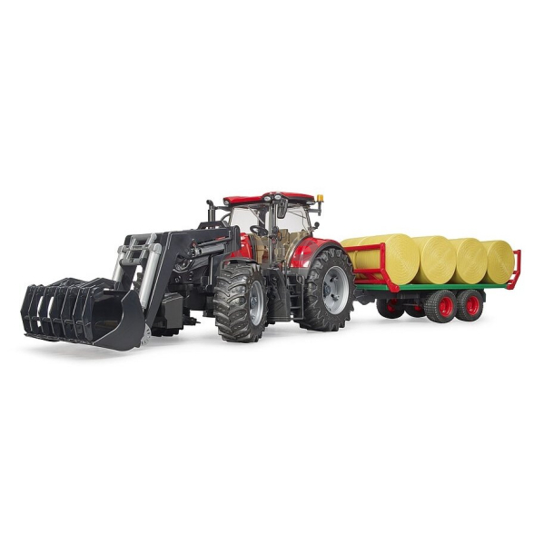 Bruder traktorius su frontaliniu krautuvu Case IH Optum 300CVX, 03198 1