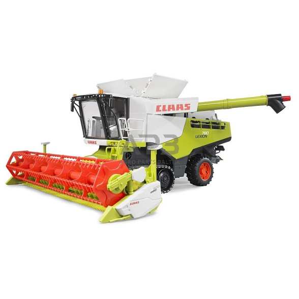 Bruder didelis kombainas Claas Lexion 780 Terra Trac su vikšrais, 02119