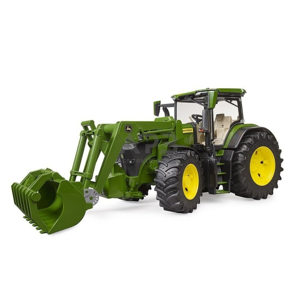 Bruder traktorius su frontaliniu krautuvu John Deere 7R 350, 3151, 03151