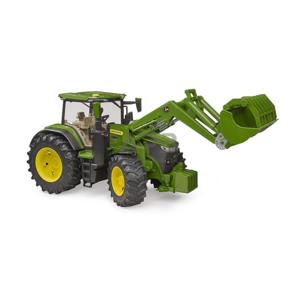 Bruder traktorius su frontaliniu krautuvu John Deere 7R 350, 3151, 03151 1