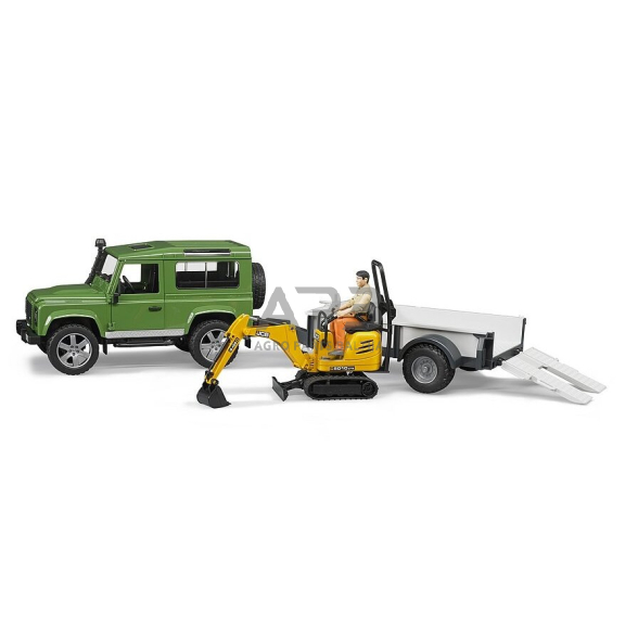 Bruder Land Rover Defender visureigis, 02593