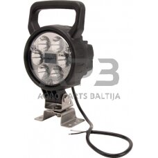 Case IH 1046 LA10016 Darbinis šviesos diodas, 25W, 2000lm, apvalus, 10/30V, Ø 117mm, taškinis sKaištisdulys, 6 LED, Kramp