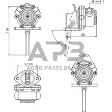 Case IH 1246 3132697R92KR Kuro siurblys