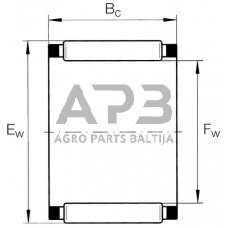 Case IH 2120 Pro CI028039 Adatiniai guoliai