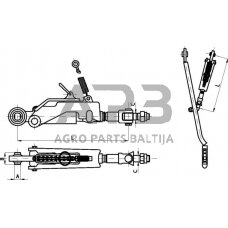 Case IH 5130 VPL3262 Stabilizatoriaus mazgas