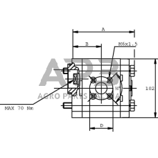 Case IH C42 PLP2011S095B6 siurblys PLP20.11,2S0-95B6-LBE/BC-N-EL