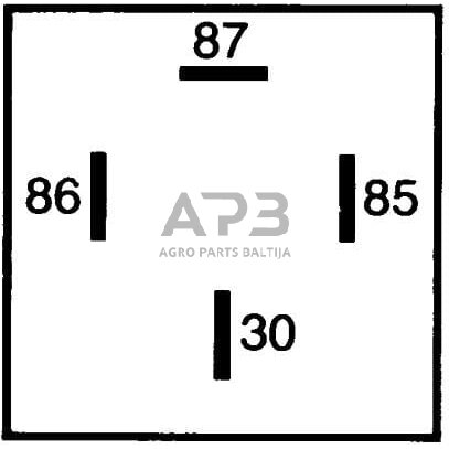 Case IH 4210 4RA007793031 Relė 5