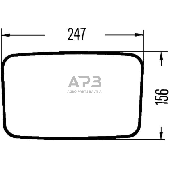 Case IH 5140 8SB004288092 Veidrodis 5