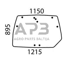 Dalis SDF 04426333 Galinis stiklas