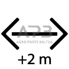 Dalis Fendt technikai G816200170030 Paleidimo cilindras