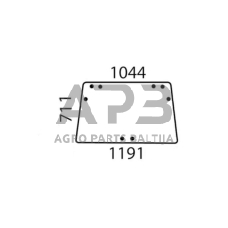 Dalis John Deere technikai AL70094 Galinis stiklas