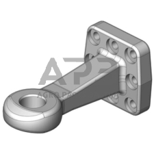 Dalis Scharmüller 00652300A90 Vilkimo kilpa Ø50mm LKW 110x100 DIN 74053 (ECE-R55)