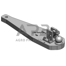 Dalis Scharmüller 009605974A02 Heavy Duty Trawbar K80® Case Puma 185-240/ Steyr CVT 6185-6240 / NH-T7.270