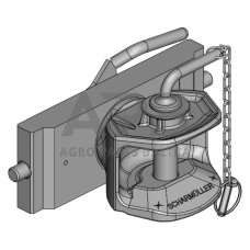 Dalis Scharmüller 03314501A02 Priekabos mova 314 mm