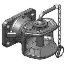 Dalis Scharmüller 05140501A02 Clevis Types 140x80 M16 K1 (Ø31,5mm)