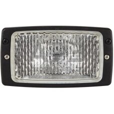 Darbo žibintas stačiakampis Halogen, 55/70W, 12/24V, 182x103x102mm, Hella 1GB006213111