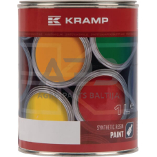 Dažai žemės ūkio technikai 102708KR Dažai RAL 1027 curry yellow 1L Kramp