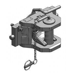 Dalis Scharmüller 033307031A02 Vilkimo kilpa W330 S32 Kat. D3 (Ø50mm) m. Spielbegrenzer DFS