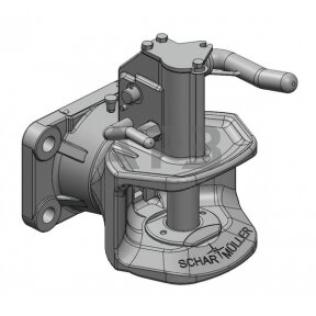 Dalis Scharmüller 05140102A02 Clevis Types 140x80 M16 K2 A10 (Ø31,5mm)