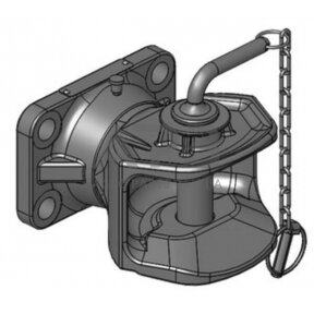 Dalis Scharmüller 05141501A02 Clevis Types 140x80 M20 K1 (Ø31,5mm)