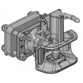 Dalis Scharmüller 05509401A02 Clevis Types 160x100 M20 CH-I (Ø38mm) Unimog