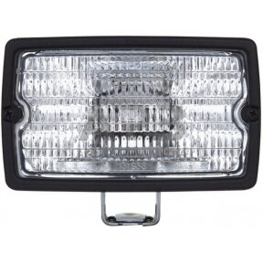 Darbo žibintas stačiakampis Halogen, 55W, 12/24V, 153x92x118mm, Hella 1GA005060001