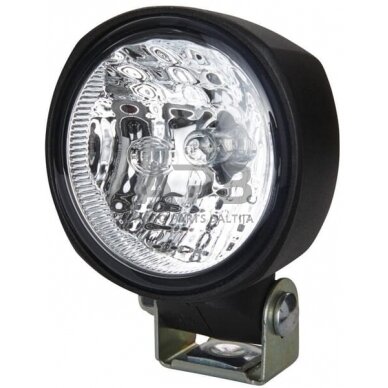 Darbo žibintas apvalus Halogen, 65W, 12V, 83x47.5x111mm, Hella 1G0996176041