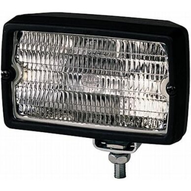 Darbo žibintas stačiakampis Halogen, 55W, 12/24V, 153x92x118mm, Hella 1GA005060001 6