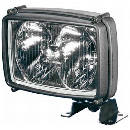 Darbo žibintas stačiakampis Halogen, 55/70W, 12/24V, 158x127x162mm, Hella 1GA006991051 6