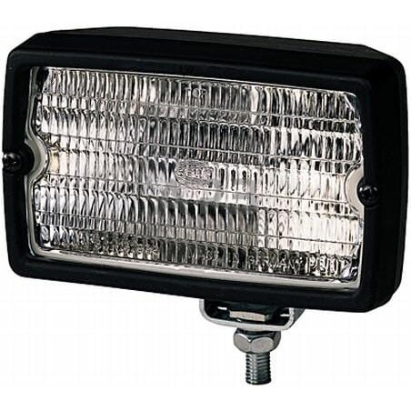 Darbo žibintas stačiakampis Halogen, 55W, 12/24V, 153x92x118mm, Hella 1GA005060001 6