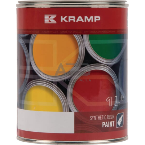 Dažai žemės ūkio technikai 102708KR Dažai RAL 1027 curry yellow 1L Kramp