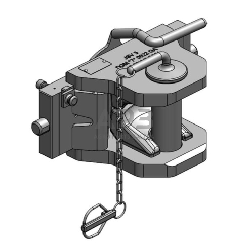 Dalis Scharmüller 033307031A02 Vilkimo kilpa W330 S32 Kat. D3 (Ø50mm) m. Spielbegrenzer DFS